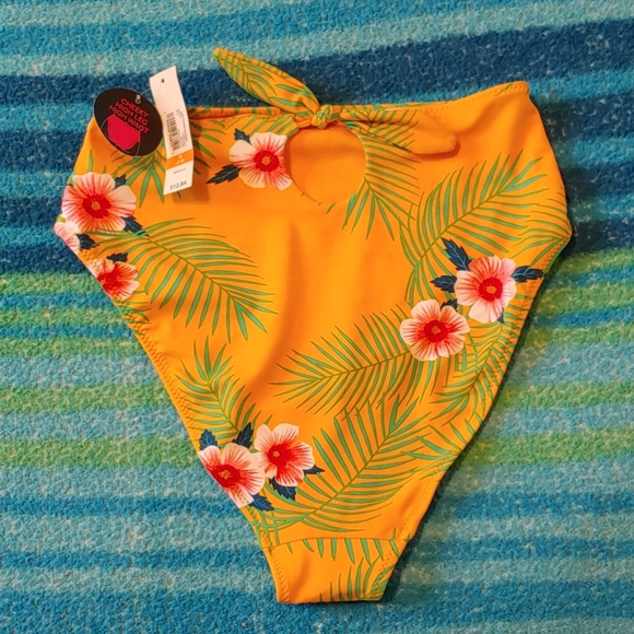No Boundaries Other - No Boundaries Tropical Bikini Bottom Size Junior M